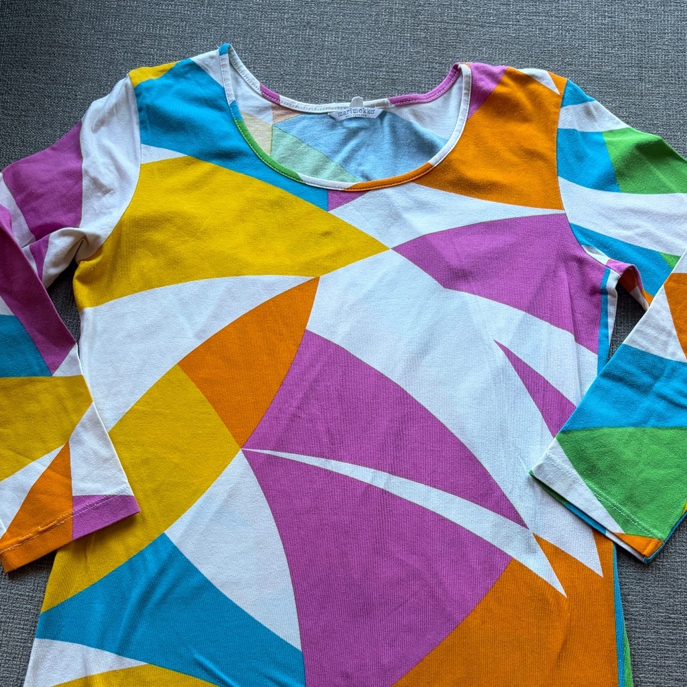 Marimekko Top by Mika Piirainen Colorful S-M